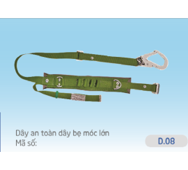 DÂY AN TOÀN 1 MÓC LỚN (DÂY BẸ)