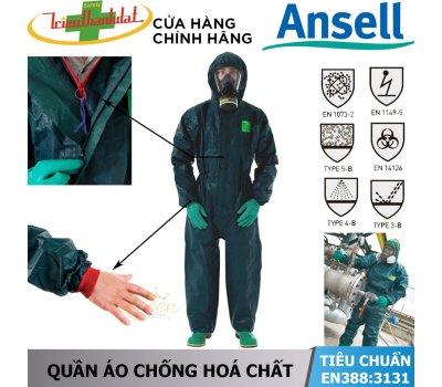 QUẦN ÁO CHỐNG HÓA CHẤT ALPHATEC 4000