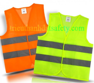 ÁO PHẢN QUANG 2 SỌC XÁM