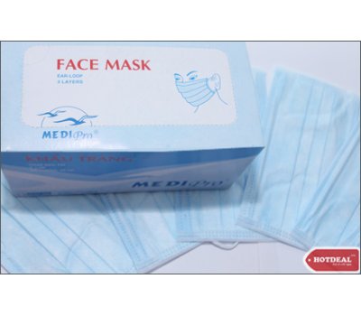 KHẨU TRANG Y TẾ MEDIPRO 3 lớp